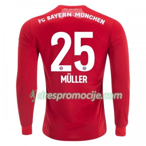 FC Bayern München Dres Thomas Müller 25 Domaći 2019/20 Dugim Rukavima FC Bayern München Dres Thomas Müller 25 Domaći 2019/20 Dugim Rukavima
